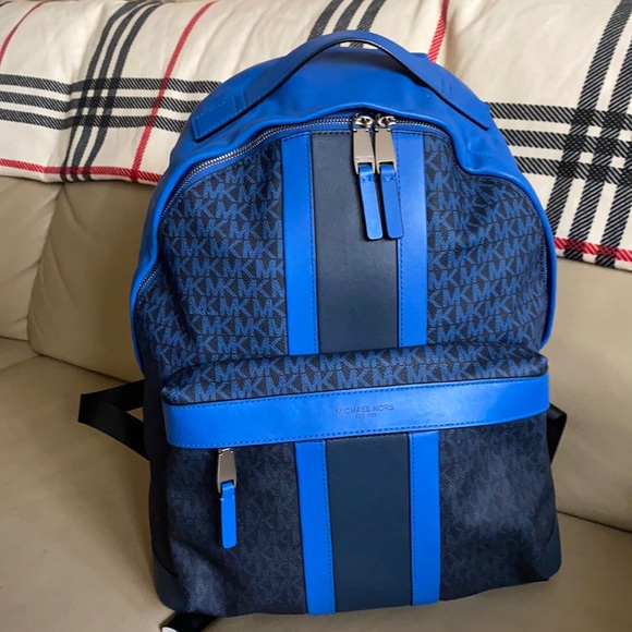 Michael Kors Other - Michael Kors ombré marine leather  Backpack NWOT